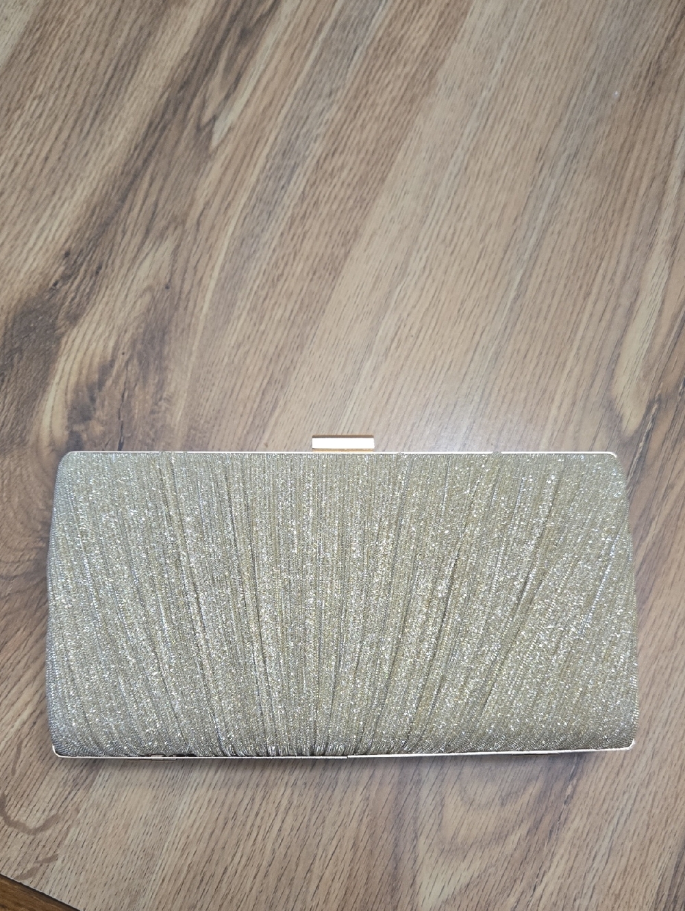 Gold Sparkly Clutch/Shoulder Bag